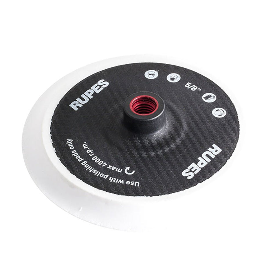 RUPES Backing Pad 165mm/6.5" Velcro w/5/8" Female Thread - Get Tight Gear