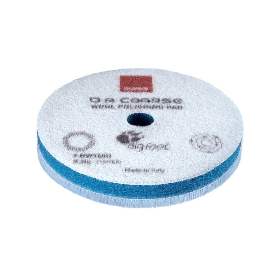 RUPES D - A Coarse Wool Polishing Pad 160mm - Blue - Get Tight Gear