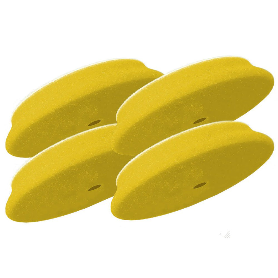 RUPES D - A Fine Finishing Foam Pad 70mm - Yellow *4 - Pack - Get Tight Gear