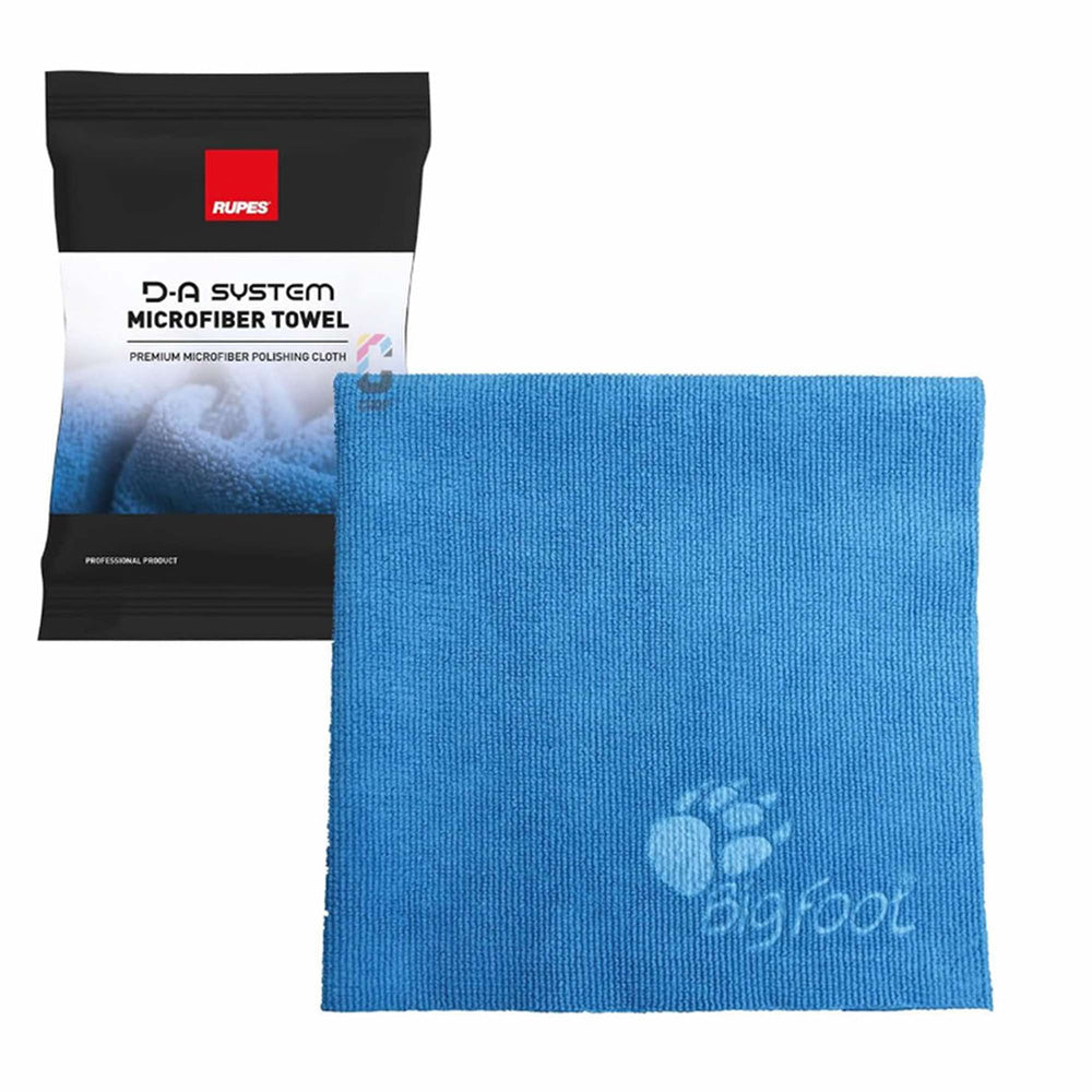 RUPES D - A System Microfiber Towel 16x16 - Blue - Get Tight Gear