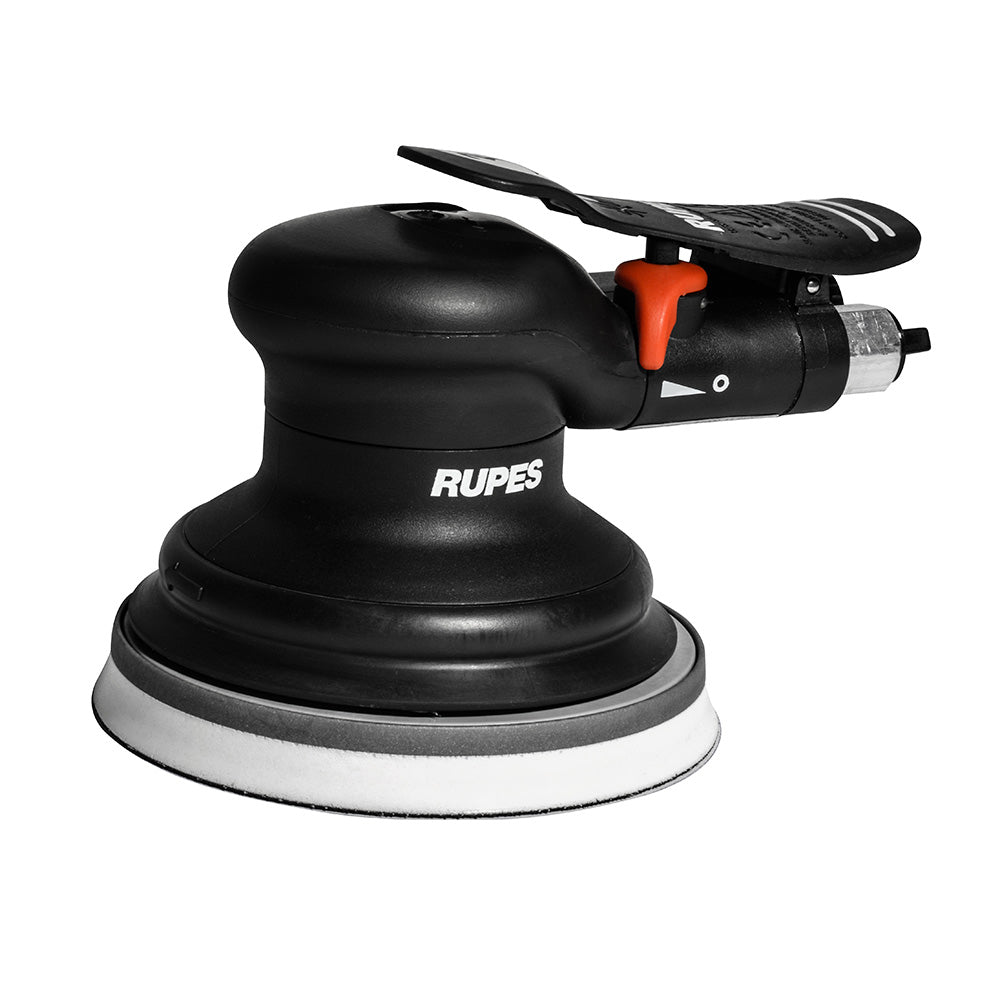 RUPES Random Orbital Palm Pneumatic Sander w/125mm Pad & 9mm Orbit - Skorpio III (Non - Vac) - Get Tight Gear