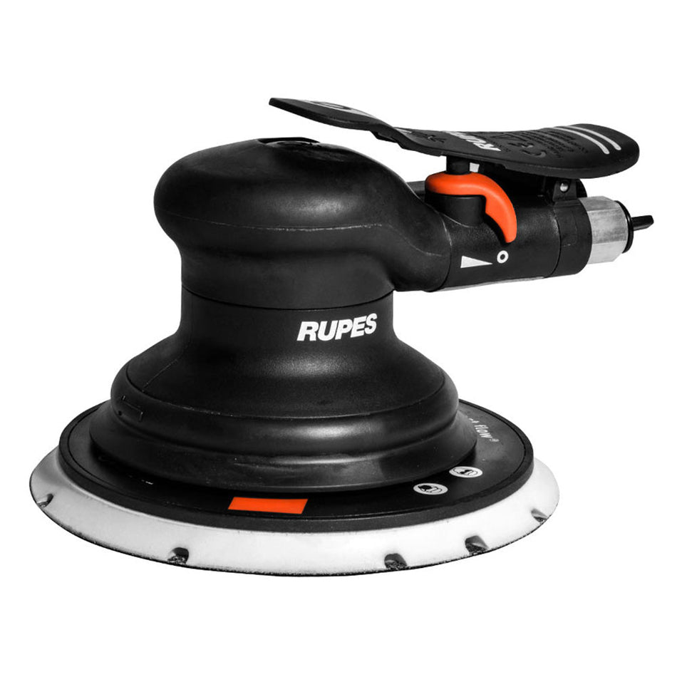 RUPES Random Orbital Palm Pneumatic Sander w/150mm Pad & 9mm Orbit - Skorpio III (Non - Vac) - Get Tight Gear