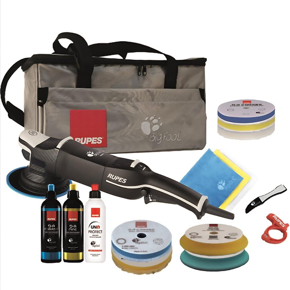 RUPES Random Orbital Polisher Bigfoot LHR21 Mark V Complete Kit - Get Tight Gear