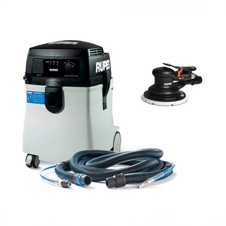 RUPES S245 Portable Vacuum Long Hose Kit w/RH359A Skorpio Sander - Get Tight Gear