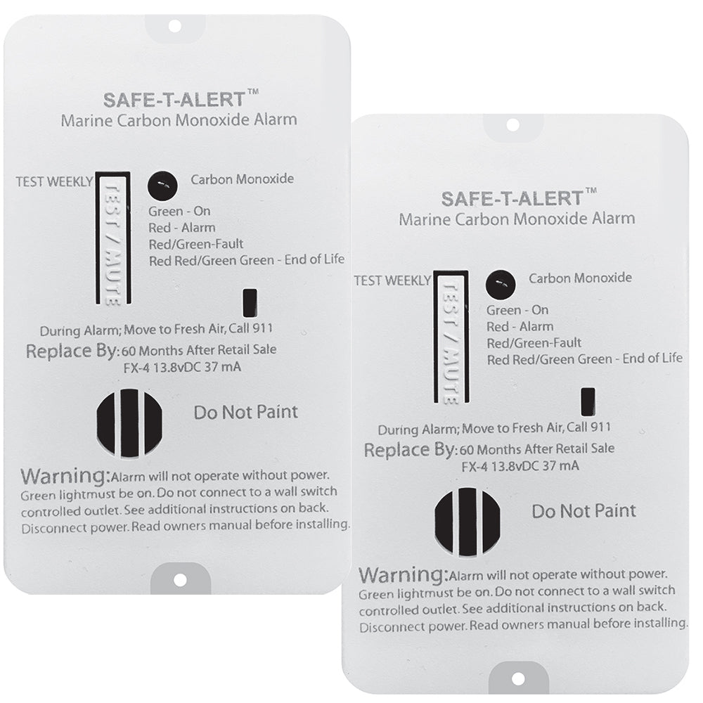 Safe - T - Alert FX - 4 Carbon Monoxide Alarm - 2 - Pack - Get Tight Gear