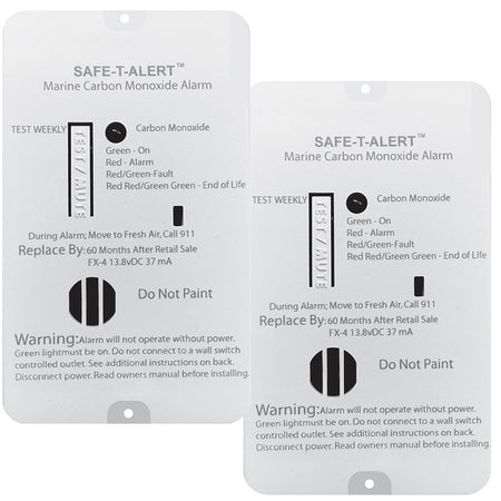 Safe - T - Alert FX - 4 Carbon Monoxide Alarm - 2 - Pack - Get Tight Gear