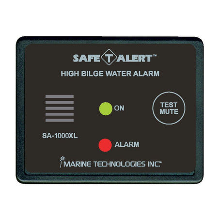 Safe - T - Alert High Bilge Water Alarm - Surface Mount - Black - Get Tight Gear