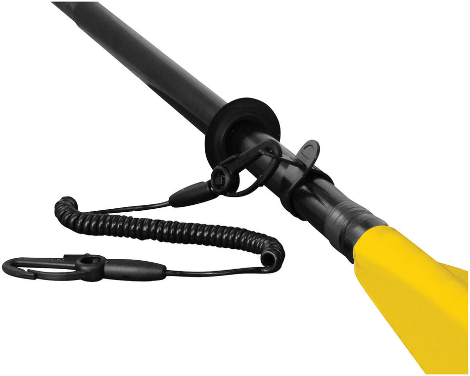 Safety Leash W/ Fle X Coil, Blac - Get Tight Gear