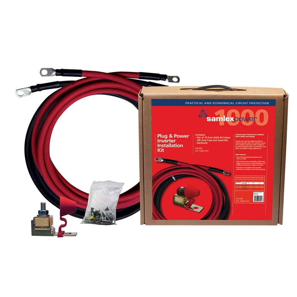 Samlex 100A Inverter Installation Kit f/1000W Inverter - Get Tight Gear