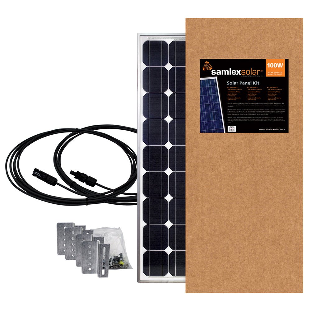 Samlex 100W Solar Panel Kit - Get Tight Gear