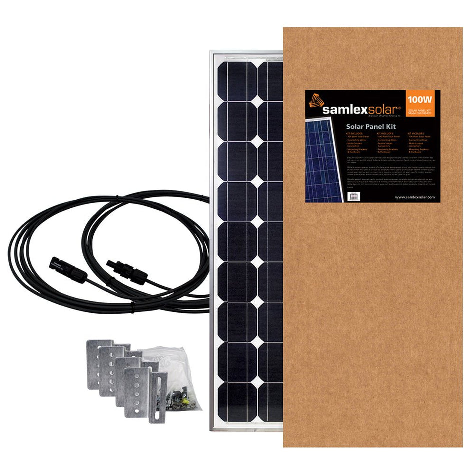 Samlex 100W Solar Panel Kit - Get Tight Gear