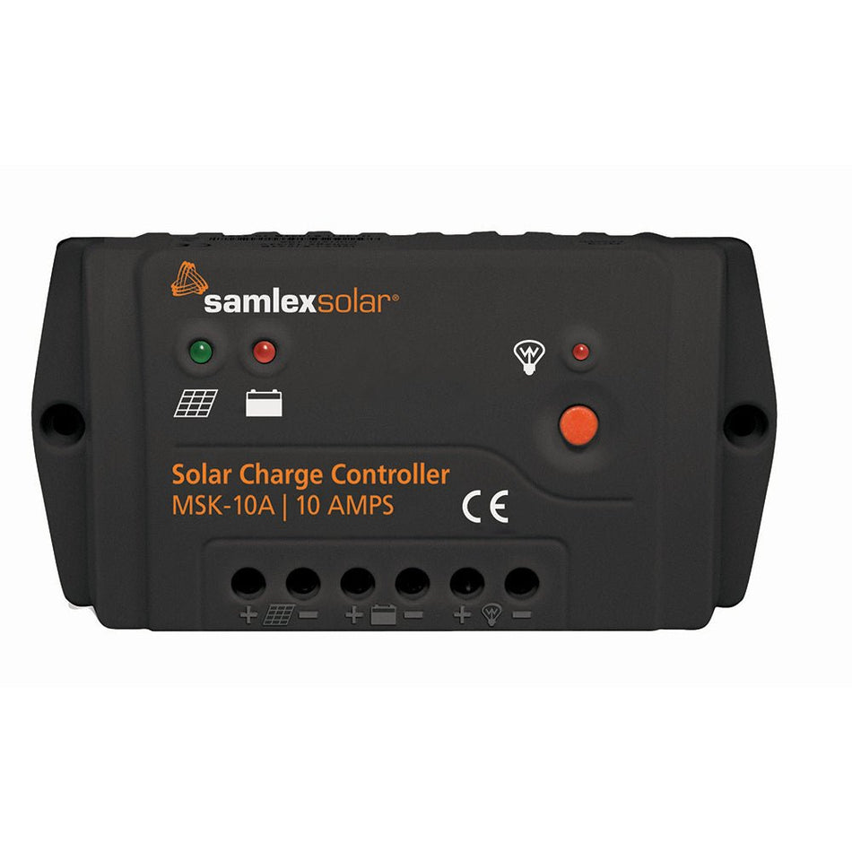 Samlex 10A Solar Charge Contoller - 12/24V - Get Tight Gear