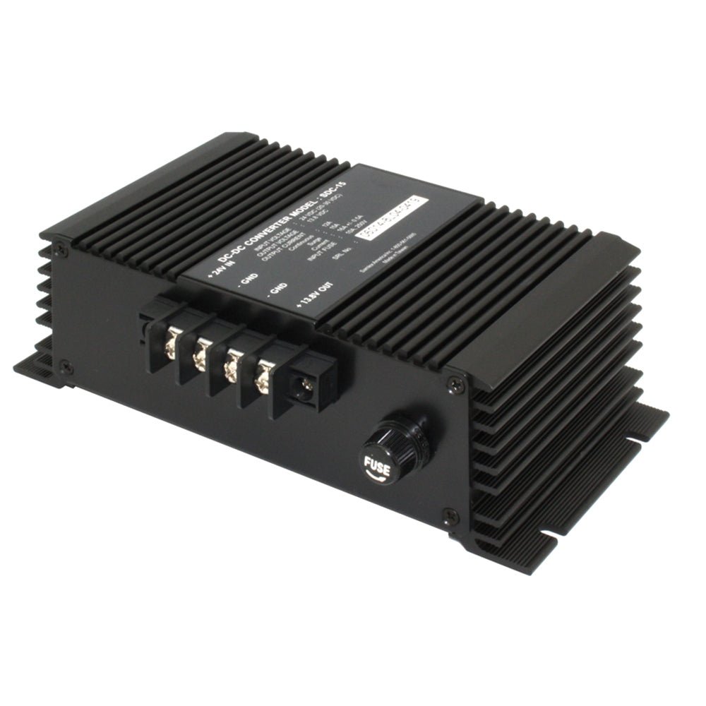 Samlex 12A Non - Isolated Step - Down 24VDC - 12VDC Converter - Heavy Duty Applications - Get Tight Gear