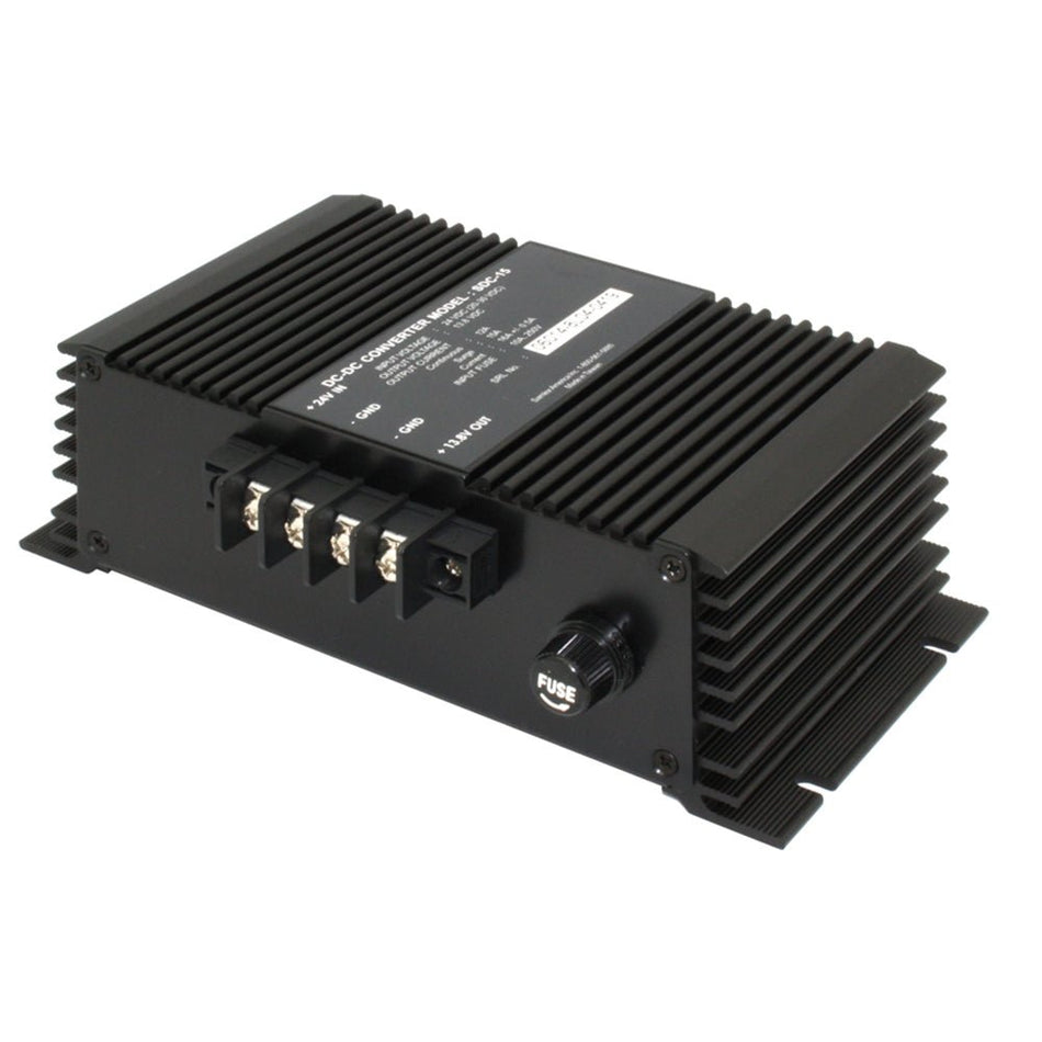 Samlex 12A Non - Isolated Step - Down 24VDC - 12VDC Converter - Heavy Duty Applications - Get Tight Gear