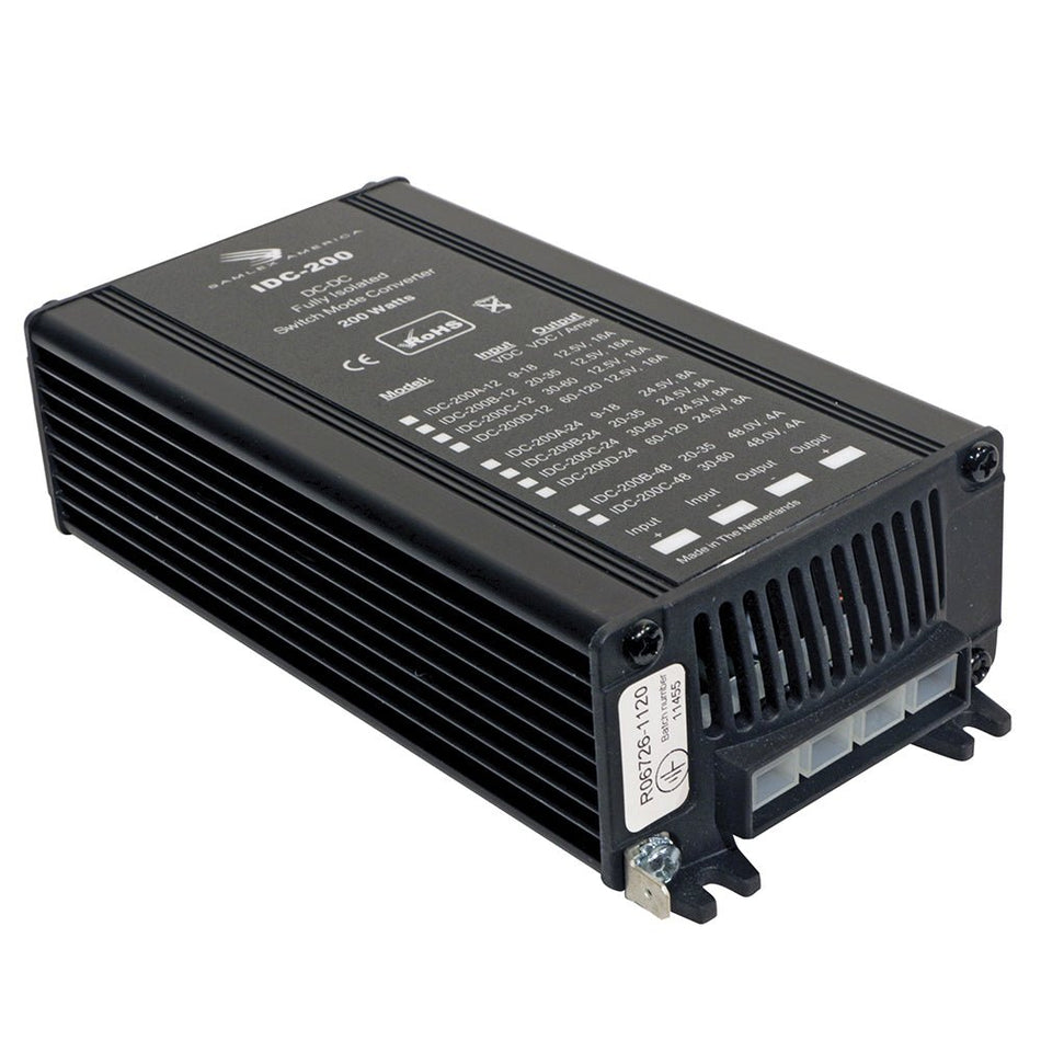 Samlex 200W Fully Isolated DC - DC Converter - 8A - 30 - 60V Input - 24V Output - Get Tight Gear