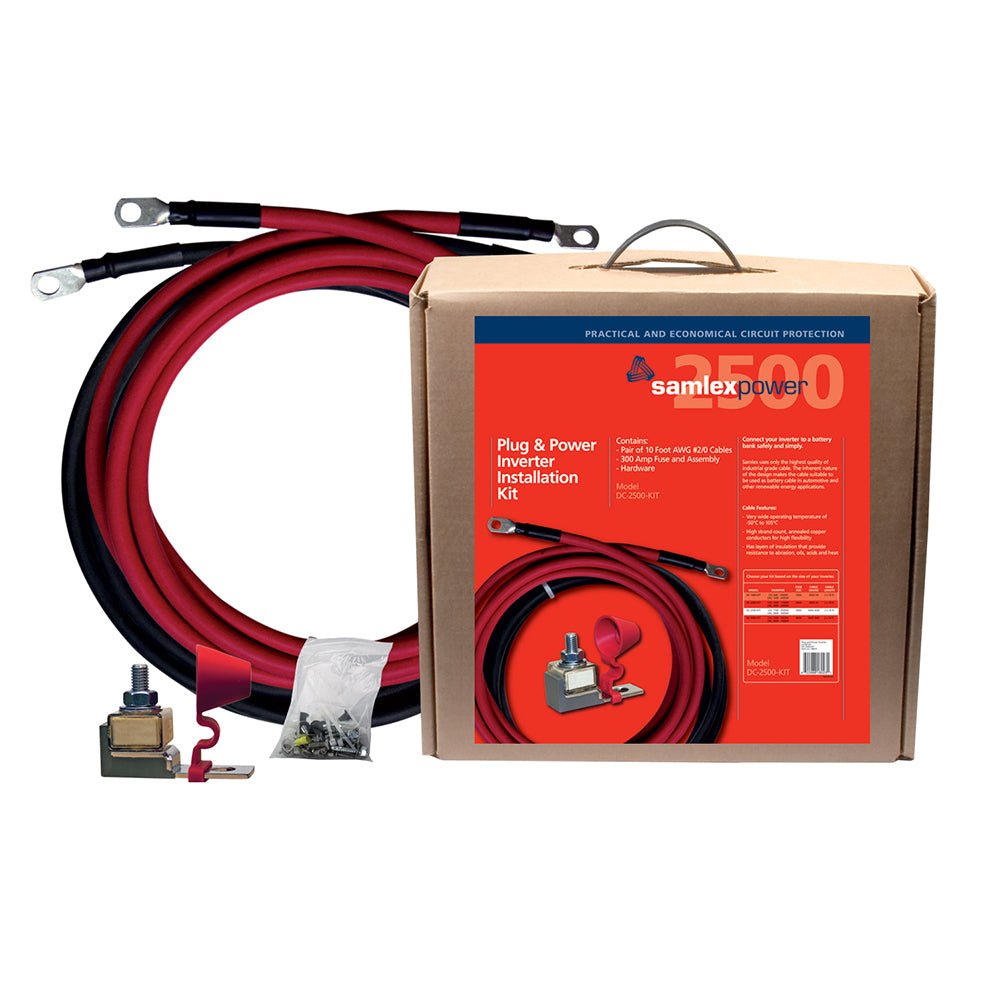 Samlex 300A Inverter Installation Kit f/2500W Inverter - Get Tight Gear