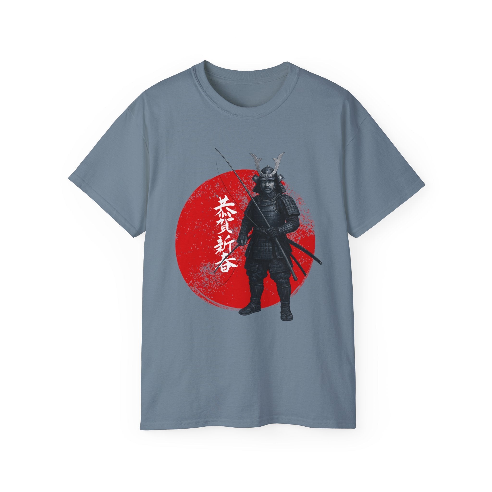 Samurai Fishing Spirit Unisex Ultra Cotton Tee - Japanese Inspired Graphic Shirt - Get Tight Gear