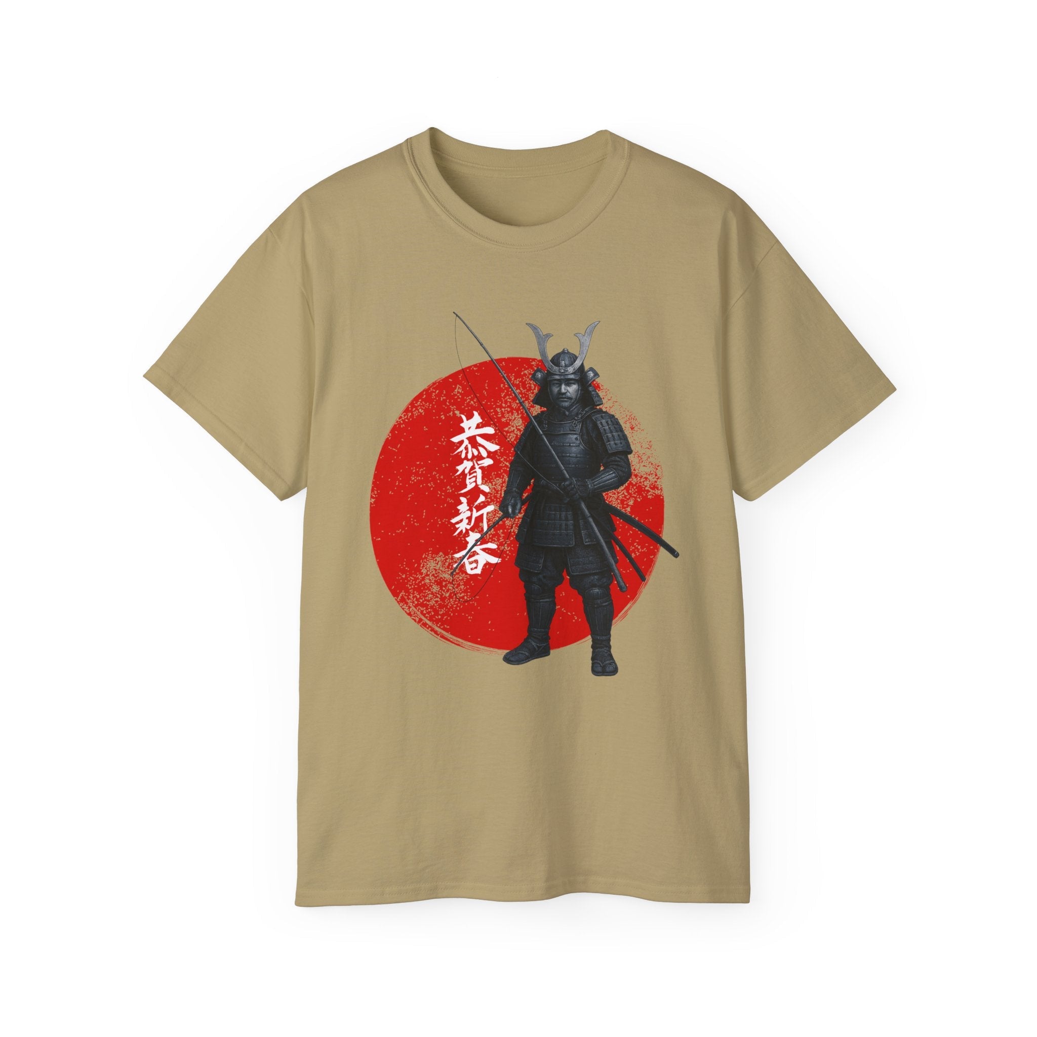 Samurai Fishing Spirit Unisex Ultra Cotton Tee - Japanese Inspired Graphic Shirt - Get Tight Gear