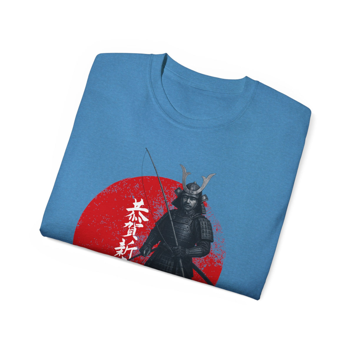 Samurai Fishing Spirit Unisex Ultra Cotton Tee - Japanese Inspired Graphic Shirt - Get Tight Gear