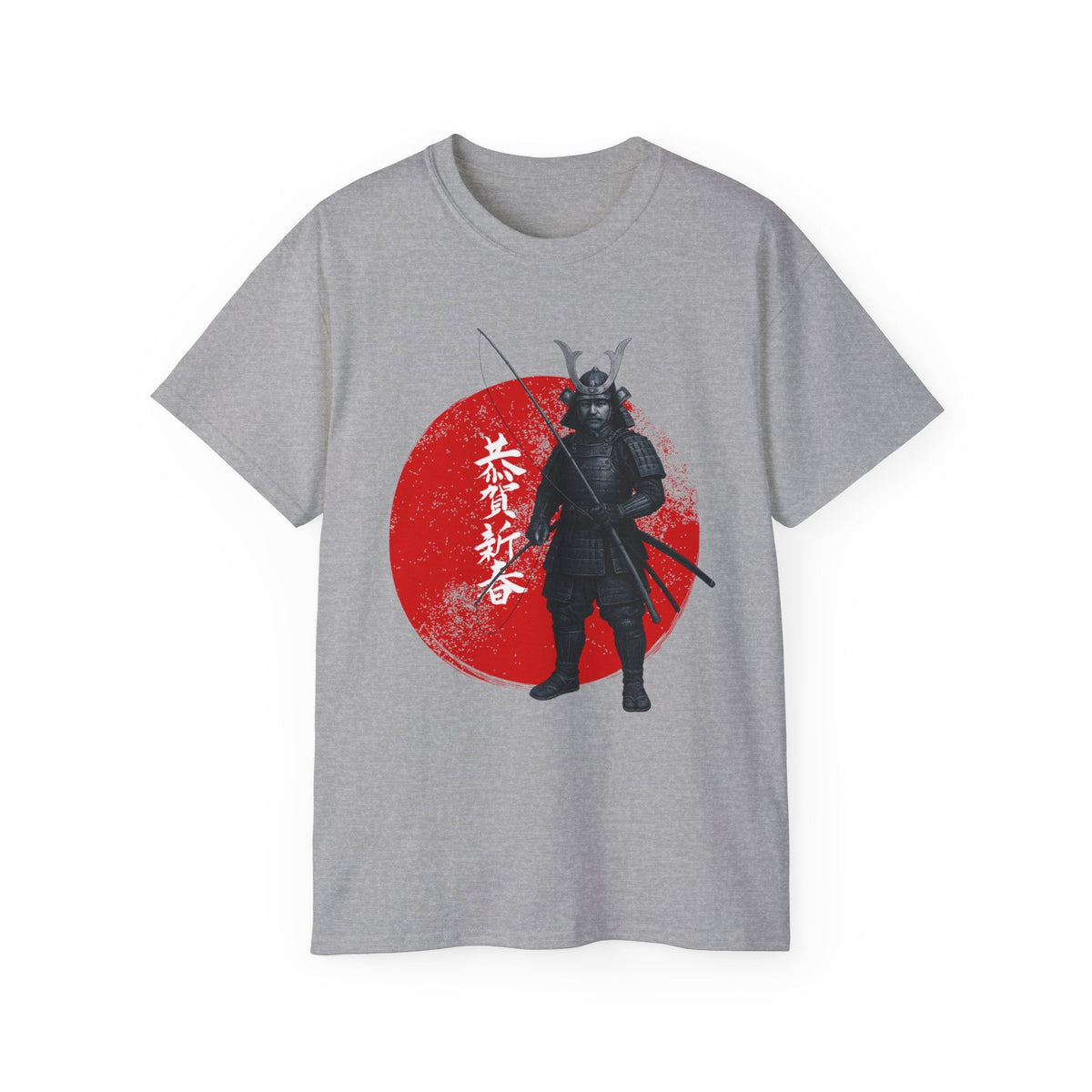 Samurai Fishing Spirit Unisex Ultra Cotton Tee - Japanese Inspired Graphic Shirt - Get Tight Gear