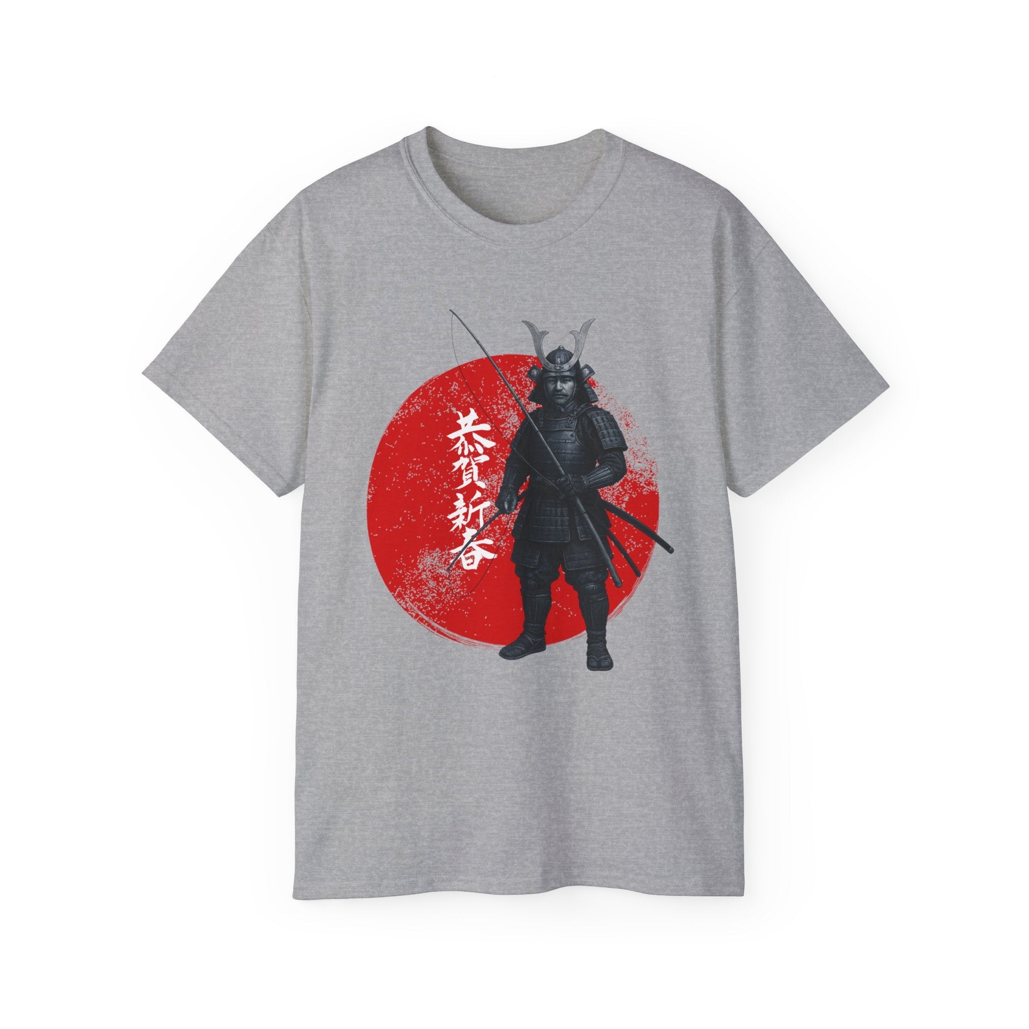 Samurai Fishing Spirit Unisex Ultra Cotton Tee - Japanese Inspired Graphic Shirt - Get Tight Gear