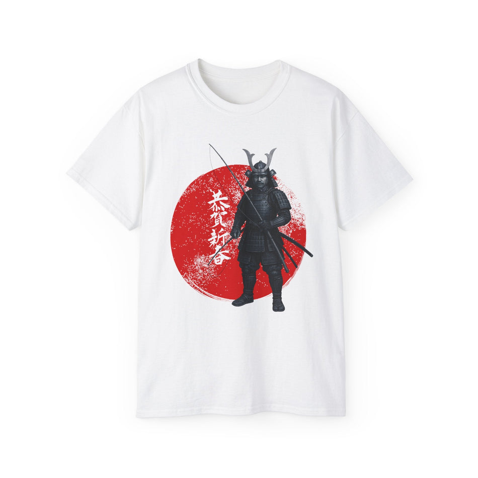 Samurai Fishing Spirit Unisex Ultra Cotton Tee - Japanese Inspired Graphic Shirt - Get Tight Gear