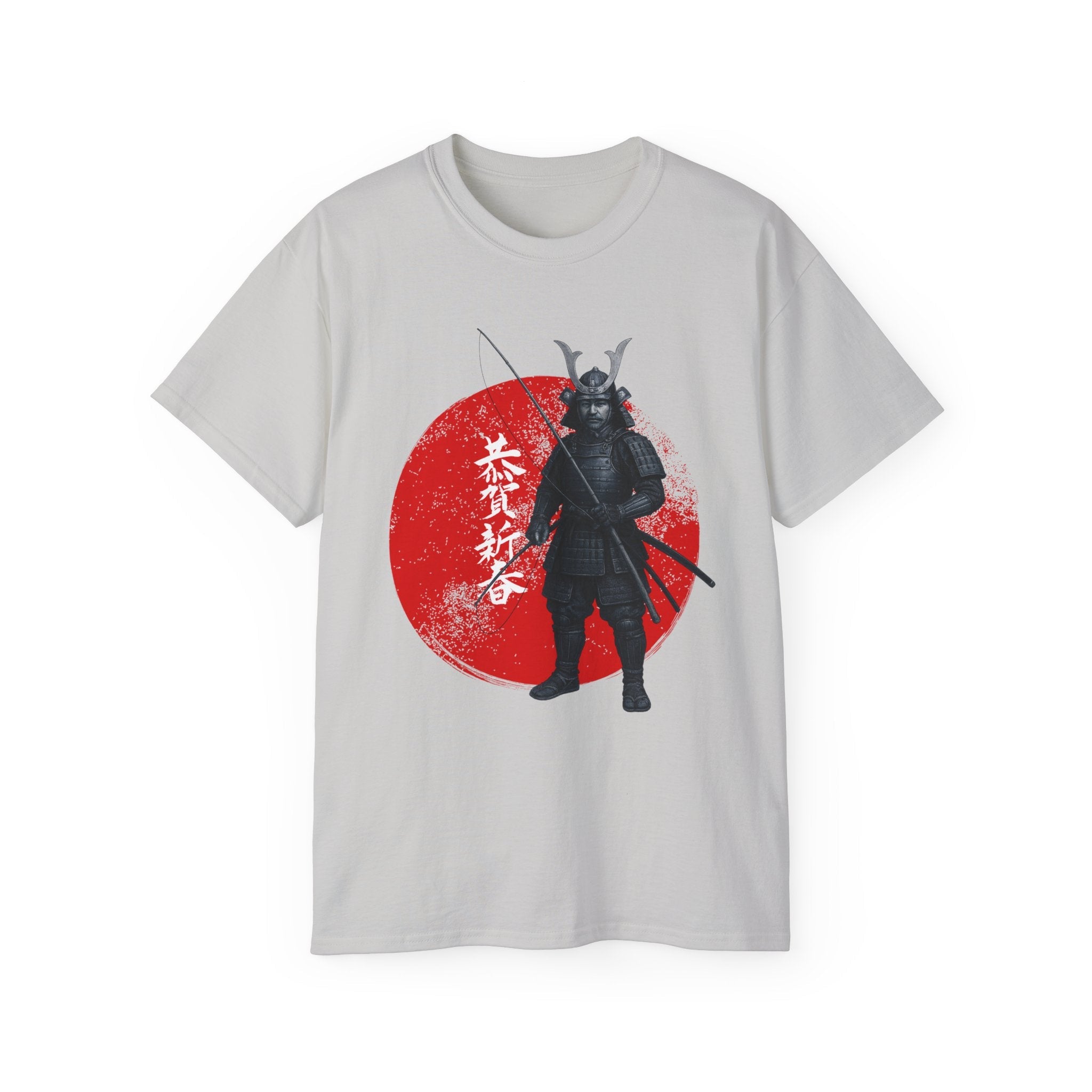 Samurai Fishing Spirit Unisex Ultra Cotton Tee - Japanese Inspired Graphic Shirt - Get Tight Gear