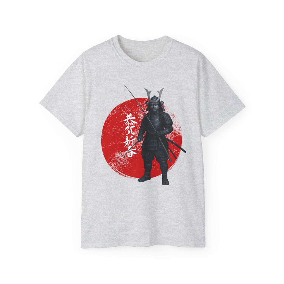Samurai Fishing Spirit Unisex Ultra Cotton Tee - Japanese Inspired Graphic Shirt - Get Tight Gear