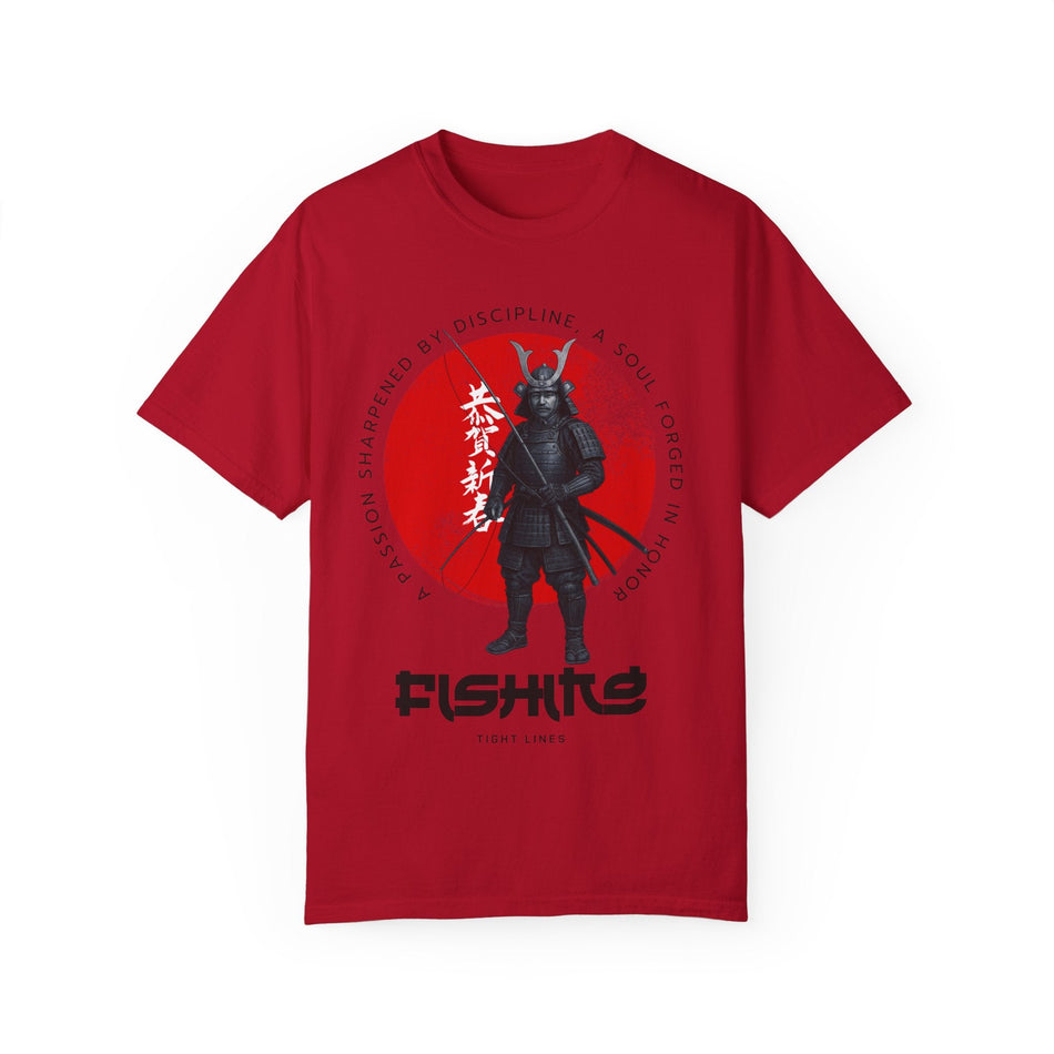 Samurai T-Shirt - Unisex Garment - Dyed Tee - Get Tight Gear