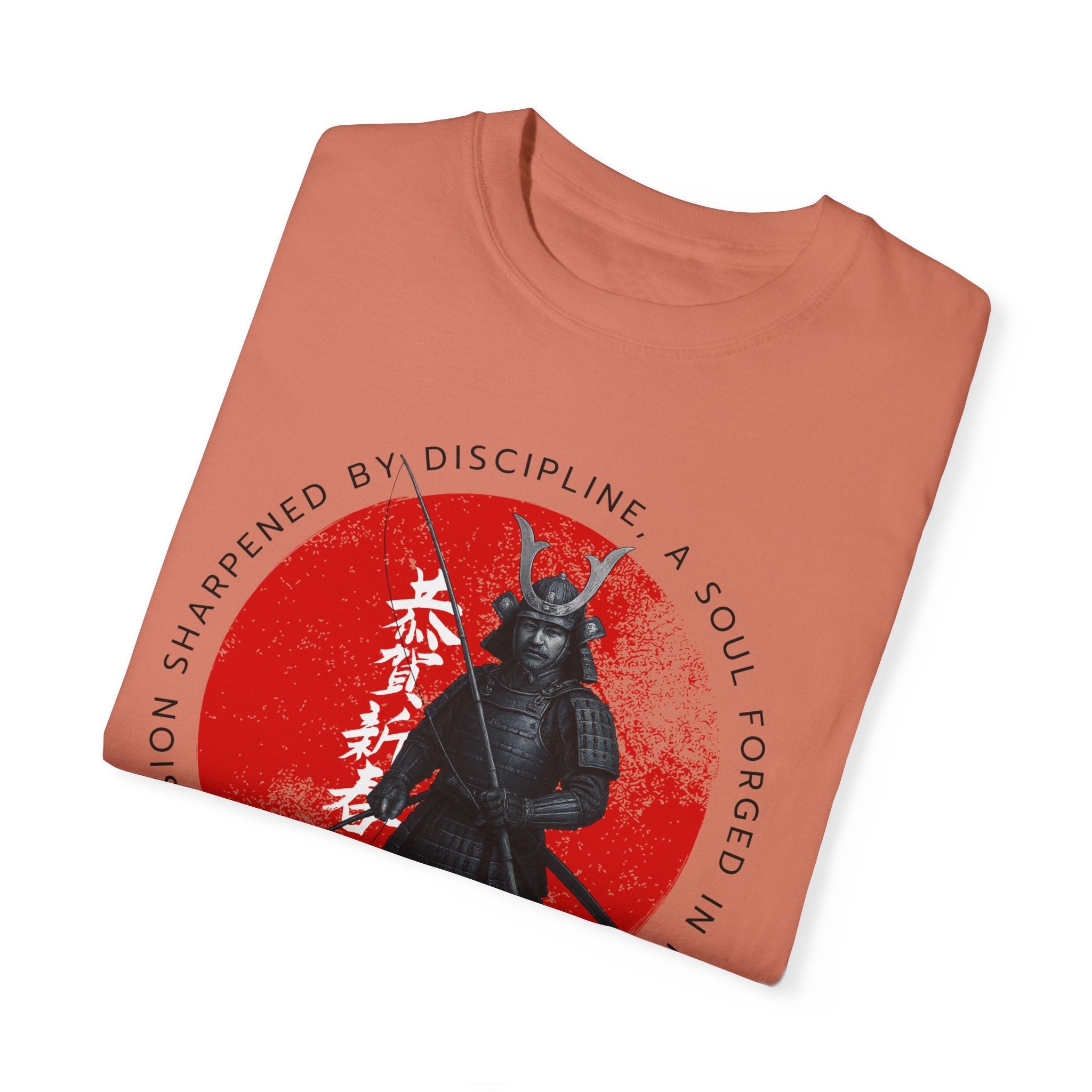 Samurai T-Shirt - Unisex Garment - Dyed Tee - Get Tight Gear