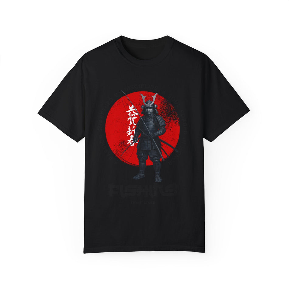 Samurai T-Shirt - Unisex Garment - Dyed Tee - Get Tight Gear