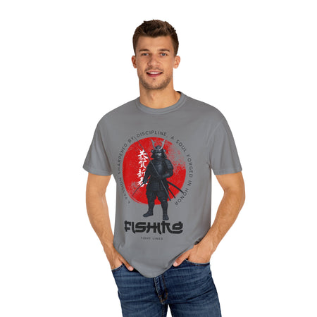 Samurai T-Shirt - Unisex Garment - Dyed Tee - Get Tight Gear