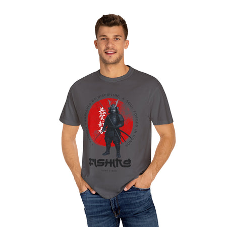 Samurai T-Shirt - Unisex Garment - Dyed Tee - Get Tight Gear
