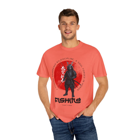 Samurai T-Shirt - Unisex Garment - Dyed Tee - Get Tight Gear
