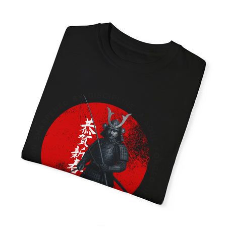 Samurai T-Shirt - Unisex Garment - Dyed Tee - Get Tight Gear