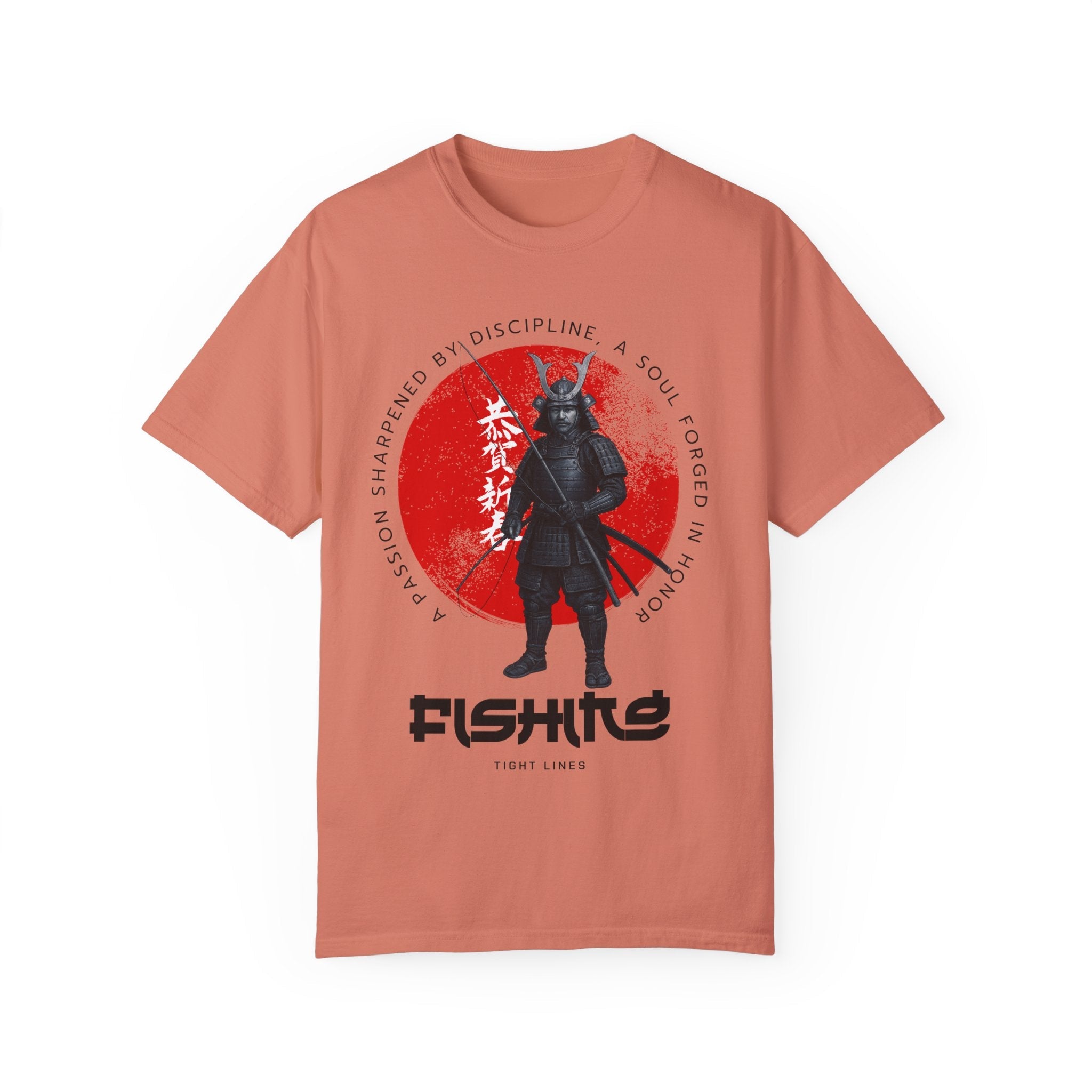 Samurai T-Shirt - Unisex Garment - Dyed Tee - Get Tight Gear