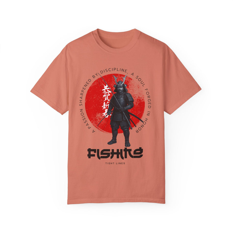 Samurai T-Shirt - Unisex Garment - Dyed Tee - Get Tight Gear