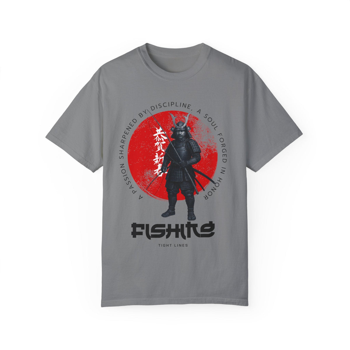 Samurai T-Shirt - Unisex Garment - Dyed Tee - Get Tight Gear