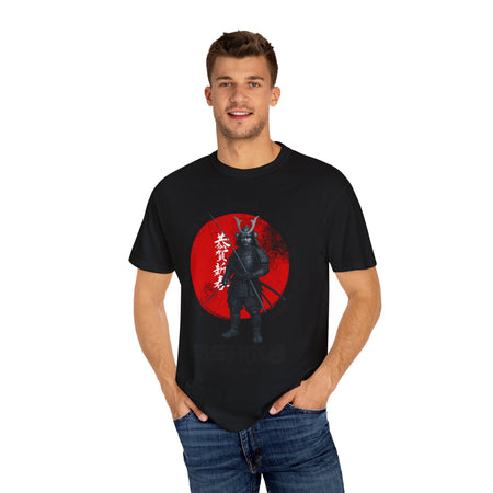 Samurai T-Shirt - Unisex Garment - Dyed Tee - Get Tight Gear