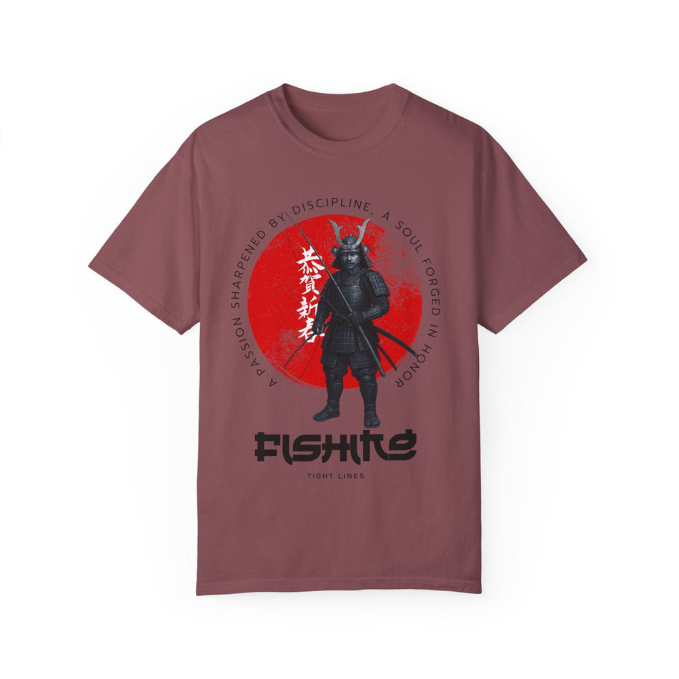 Samurai T-Shirt - Unisex Garment - Dyed Tee - Get Tight Gear