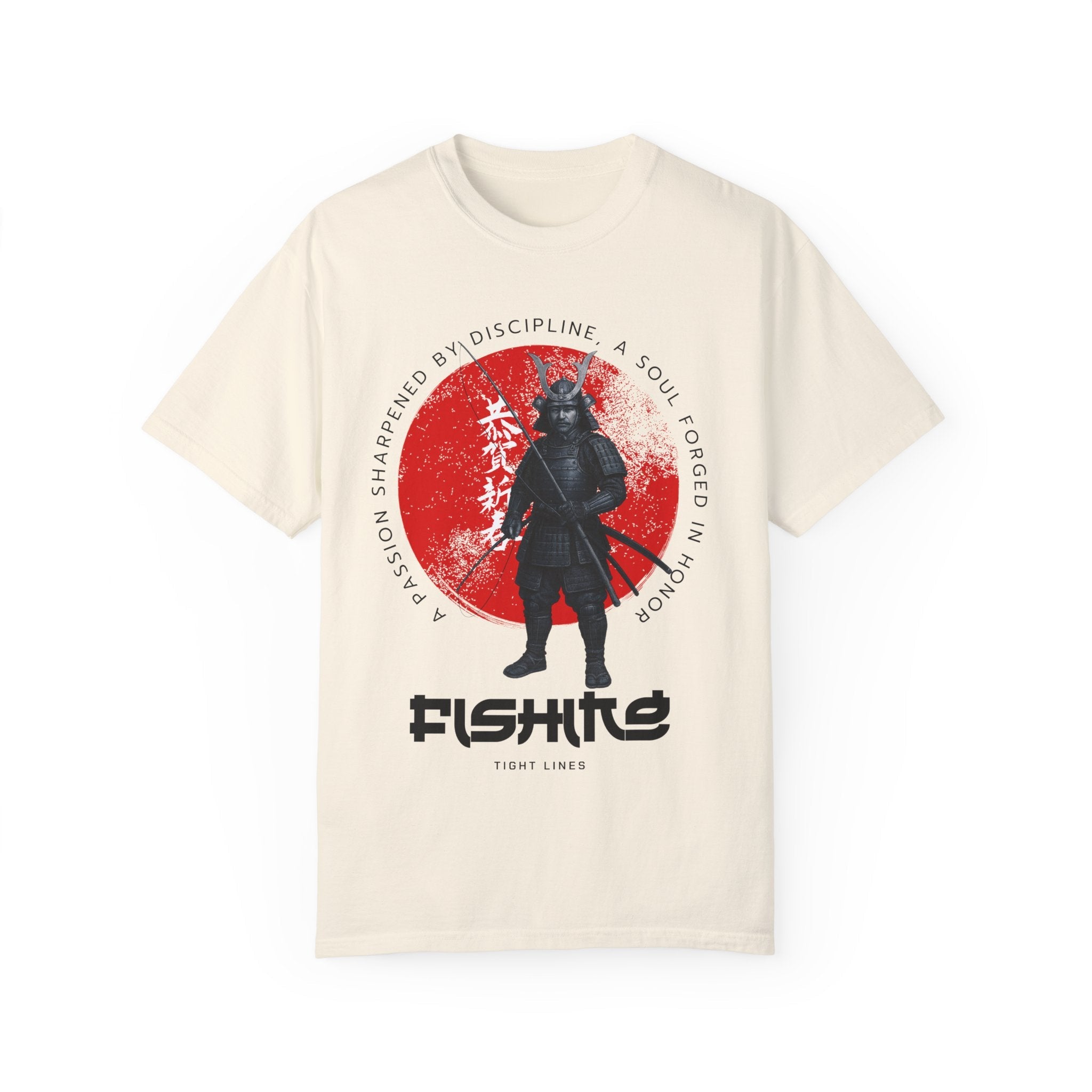 Samurai T-Shirt - Unisex Garment - Dyed Tee - Get Tight Gear