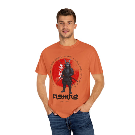 Samurai T-Shirt - Unisex Garment - Dyed Tee - Get Tight Gear