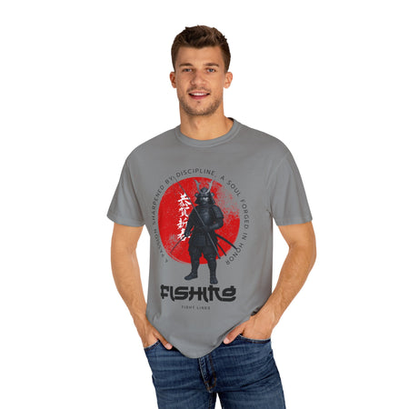 Samurai T-Shirt - Unisex Garment - Dyed Tee - Get Tight Gear