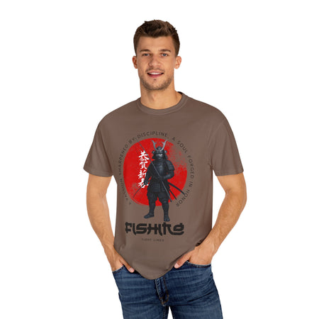 Samurai T-Shirt - Unisex Garment - Dyed Tee - Get Tight Gear