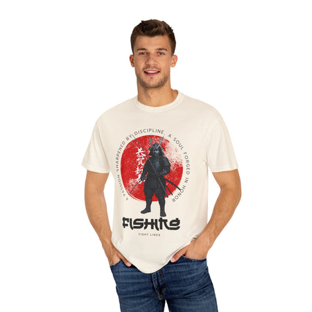 Samurai T-Shirt - Unisex Garment - Dyed Tee - Get Tight Gear