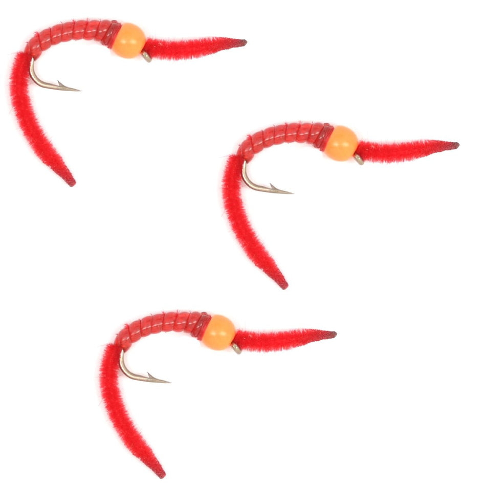 San Juan Power Worm Wet Flies by The Fly Fishing Place - Get Tight Gear