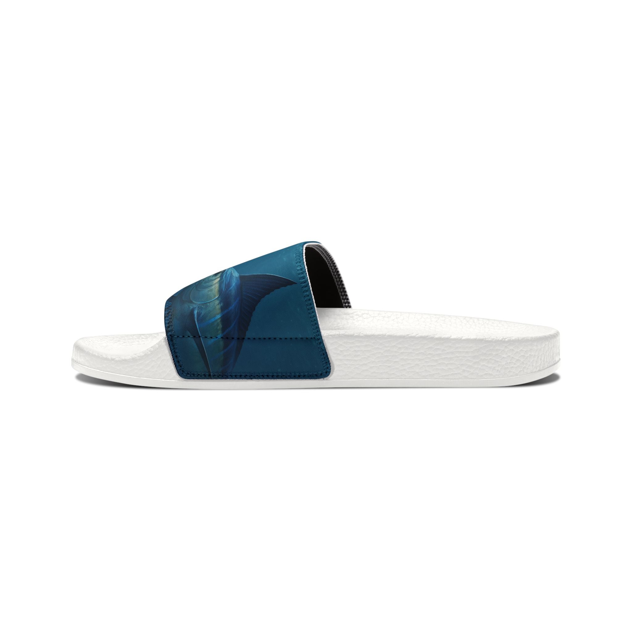Sandals - Men's Blue Marlin Inspired Removable - Strap Sandals - Get Tight Gear