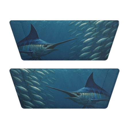Sandals - Men's Blue Marlin Inspired Removable - Strap Sandals - Get Tight Gear