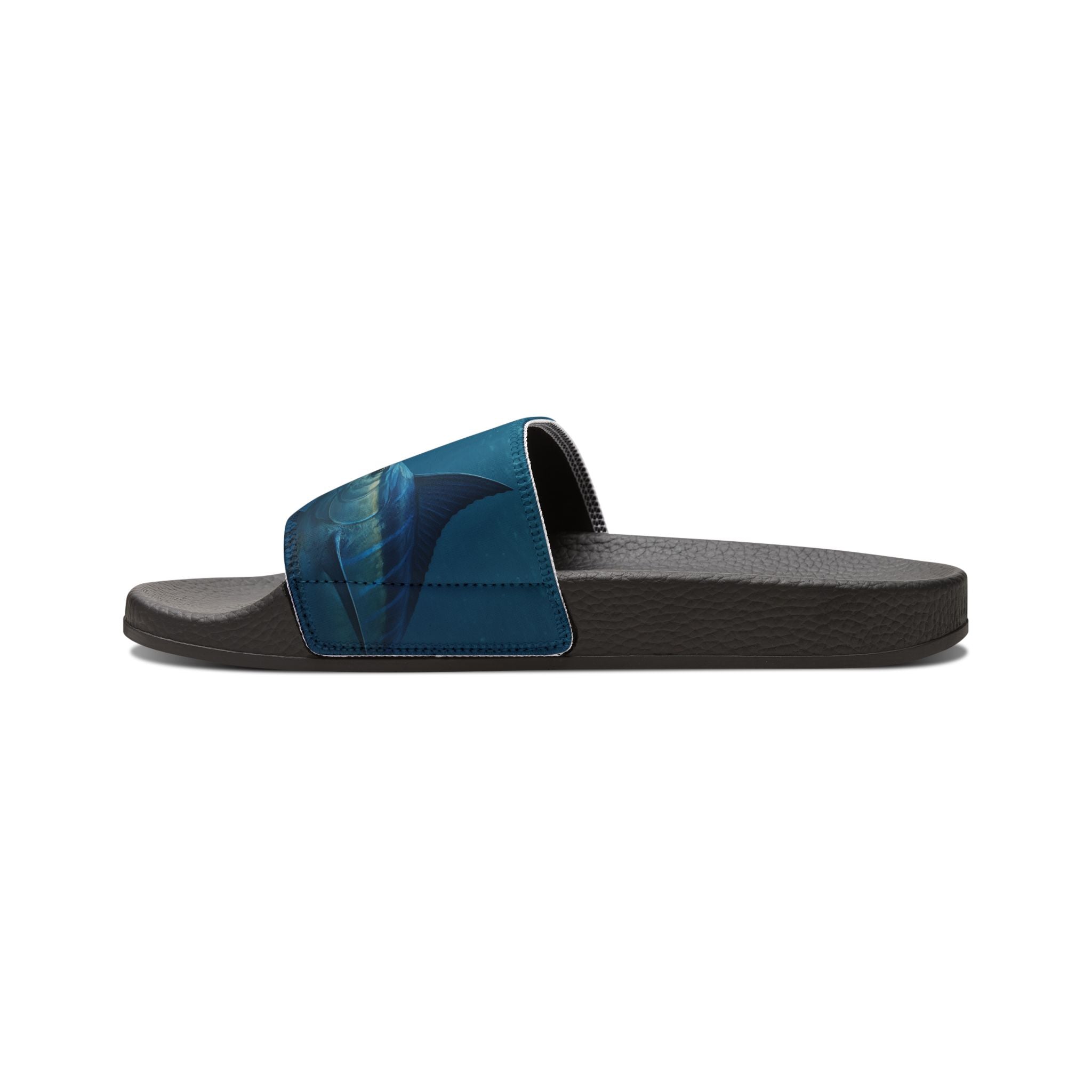 Sandals - Men's Blue Marlin Inspired Removable - Strap Sandals - Get Tight Gear