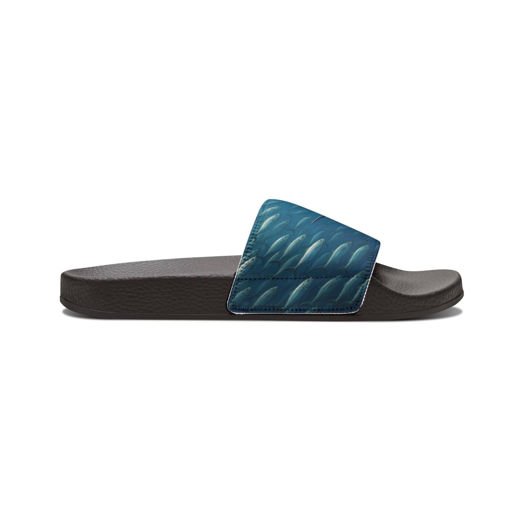 Sandals - Men's Blue Marlin Inspired Removable - Strap Sandals - Get Tight Gear
